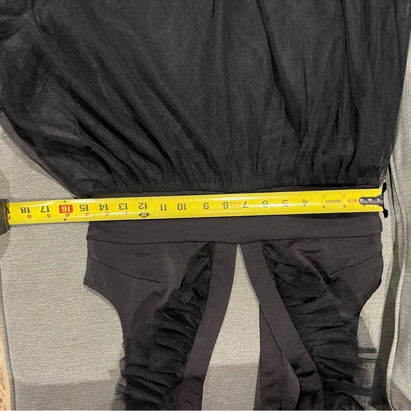 Commense Black Ruffle Maxi Dress - Picture 7 of 8